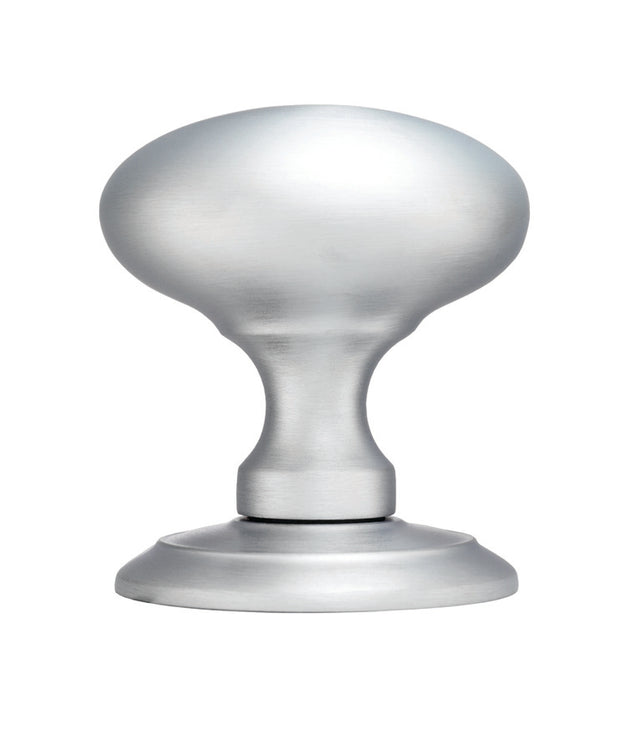High quality image of Carlisle Brass - Ice Large Mortice Knob - Satin Chrome | Sku. ac050sc | Trade Door Handles.