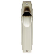 High quality image of Carlisle Brass - Art Deco Knob on Latch Backplate - Satin Nickel | Sku. adr022sn | Trade Door Handles.