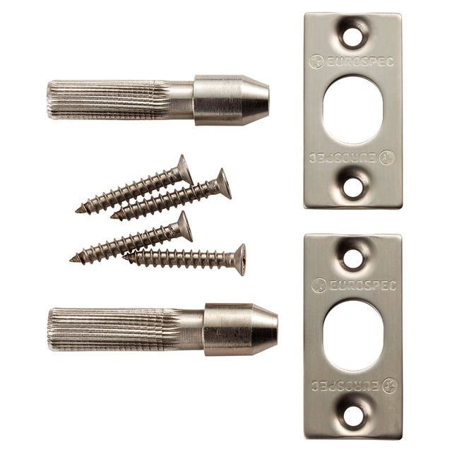 High quality image of Eurospec - Security Hinge Bolt Set - SSS | Sku. ahb1000sss-g316 | Trade Door Handles.