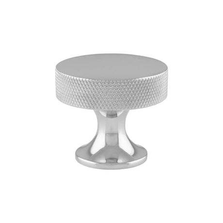 Alexander & Wilks Cabinet Hardware Polished Chrome / Cabinet Knobs / 38mm Dia. Alexander & Wilks Berlin Cupboard Knob - Polished Chrome - 38mm