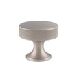 Alexander & Wilks Cabinet Hardware Satin Nickel / Cabinet Knobs / 38mm Dia. Alexander & Wilks Berlin Cupboard Knob - Satin Nickel - 38mm