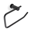 Alexander & Wilks Accessories Matt Black / Toilet Roll Holder Alexander & Wilks - Brunel Diamond Knurled Toilet Roll Holder-Black