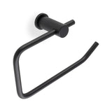Alexander & Wilks Accessories Matt Black / Toilet Roll Holder Alexander & Wilks - Brunel Diamond Knurled Toilet Roll Holder-Black