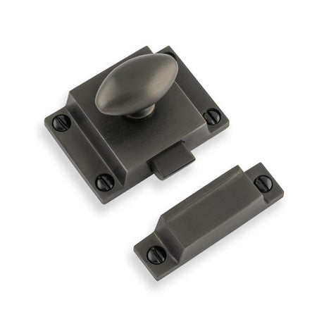 Alexander & Wilks Cabinet Hardware Dark Bronze PVD / Cupboard Latch Alexander & Wilks - Cupboard Latch-Dark Bronze PVD