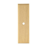 Alexander & Wilks Cabinet Hardware Satin Brass PVD / Cabinet Knob Backplate / 76x22x3mm Alexander & Wilks Rectangular Cabinet Knob Backplate - SatinBrass PVD - 76x22x3mm