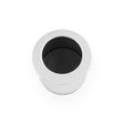 Alexander & Wilks Door Furniture Polished Chrome / Finger Edge Pull Alexander & Wilks - Round Sliding Door Finger Edge Pull-Polished Chrome