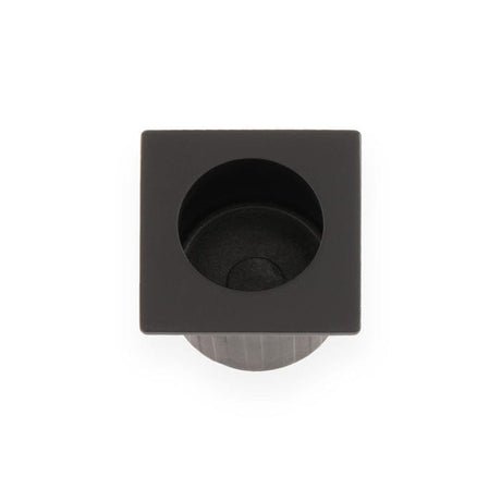 Alexander & Wilks Door Furniture Dark Bronze PVD / Door Edge Pull Alexander & Wilks - Sliding Door Finger Edge Pull (Square) Dark Bronze PVD