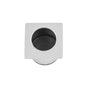 Alexander & Wilks Door Furniture Polished Chrome / Door Edge Pull Alexander & Wilks - Sliding Door Finger Edge Pull (Square) Polished Chrome