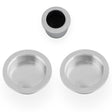 Alexander & Wilks Door Furniture Satin Chrome / Flush Pull Alexander & Wilks - Sliding door pull kit-Satin Chrome