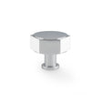 Alexander & Wilks Cabinet Hardware Polished Chrome / Cabinet Knobs Alexander & Wilks - Vesper Hex Cabinet Knob - Polished Chrome