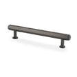 Alexander & Wilks Cabinet Hardware Dark Bronze / Cabinet Pull Handles / 128mm Alexander & Wilks - Vesper Hex T - Bar Cabinet Pull - Dark Bronze - 128mm C/C