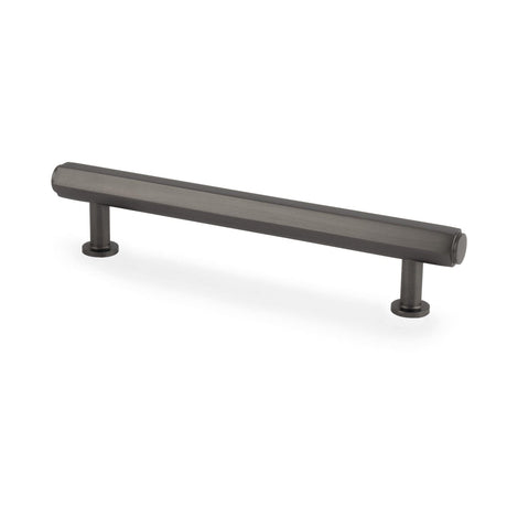 Alexander & Wilks Cabinet Hardware Dark Bronze / Cabinet Pull Handles / 128mm Alexander & Wilks - Vesper Hex T - Bar Cabinet Pull - Dark Bronze - 128mm C/C