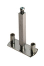 High quality image of Eurospec - 1/2 Set Fixing Plate for bolt through furniture | Sku. alp5038 | Trade Door Handles.