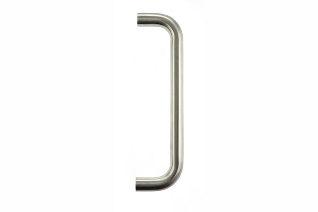 Quality image of Atlantic D Pull Handle [Bolt Through] 600mm x 19mm - Satin Stainless Steel | Sku. aph60019sss | available from Trade Door Handles.
