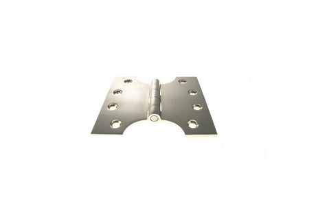 Quality image of Atlantic (Solid Brass) Parliament Hinges 4" x 2" x 4mm - Polished Nickel | Sku. aph424pn | available from Trade Door Handles.