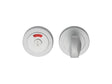 High quality image of Manital - Turn and Release with Indicator - Satin Chrome | Sku. aq11sc | Trade Door Handles.