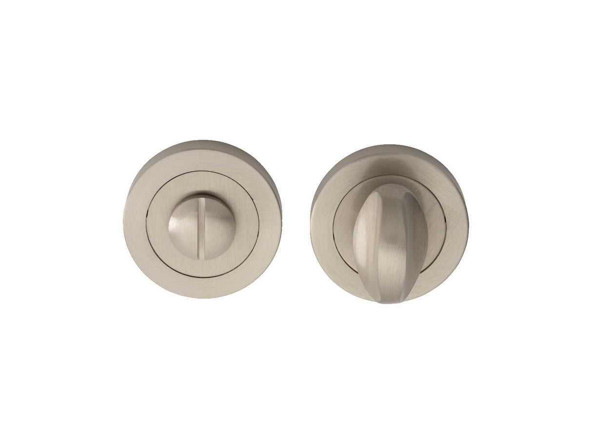 High quality image of Manital - Standard Turn and Release Satin Nickel | Sku. aq12sn | Trade Door Handles.