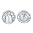 High quality image of Carlisle Brass - Oval Turn and Release - Polished Chrome | Sku. aq133cp | Trade Door Handles.
