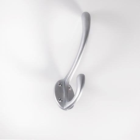 High quality image of Carlisle Brass - Hat and Coat Hook - Satin Chrome | Sku. aq25sc | Trade Door Handles.