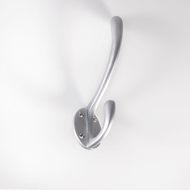 High quality image of Carlisle Brass - Hat and Coat Hook - Satin Chrome | Sku. aq25sc | Trade Door Handles.
