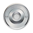 High quality image of Carlisle Brass - Round Bell Push - Satin Chrome | Sku. aq30sc | Trade Door Handles.