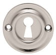 High quality image of Carlisle Brass - Small Escutcheon - Polished Chrome | Sku. aq41cp | Trade Door Handles.