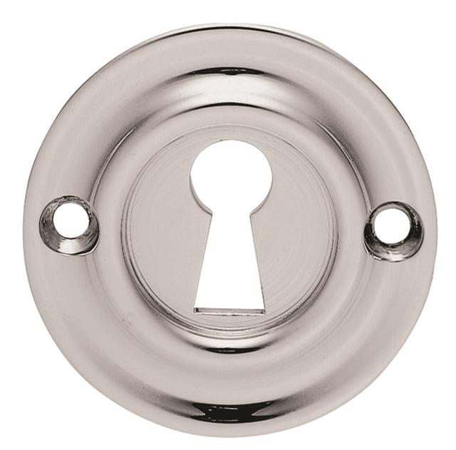 High quality image of Carlisle Brass - Small Escutcheon - Polished Chrome | Sku. aq41cp | Trade Door Handles.