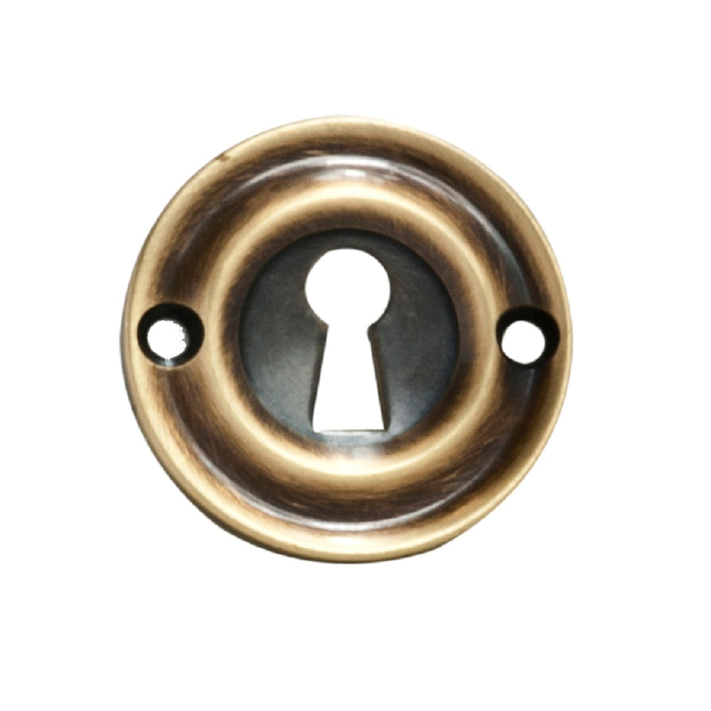 High quality image of Carlisle Brass - Small Escutcheon - Florentine Bronze | Sku. aq41fb | Trade Door Handles.
