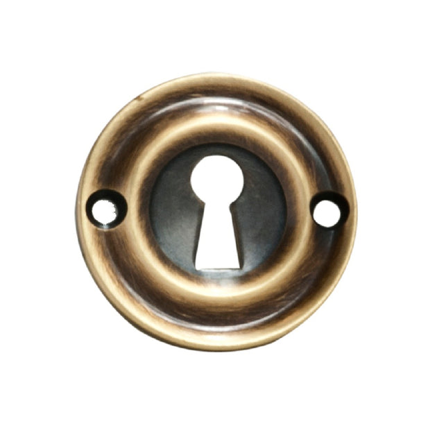 High quality image of Carlisle Brass - Small Escutcheon - Florentine Bronze | Sku. aq41fb | Trade Door Handles.