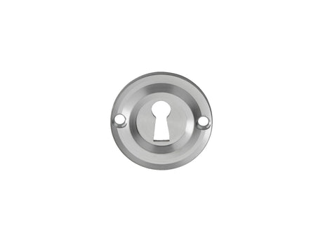 High quality image of Carlisle Brass - Small Escutcheon - Satin Chrome | Sku. aq41sc | Trade Door Handles.