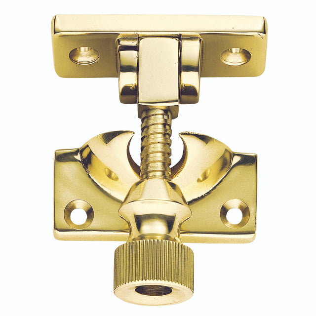 High quality image of Carlisle Brass - Architectural Quality Brighton Sash Fastener - Polished Brass | Sku. aq43 | Trade Door Handles.