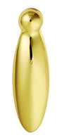 High quality image of Carlisle Brass - Pear Drop Covered Escutcheon - Polished Brass | Sku. aq45 | Trade Door Handles.
