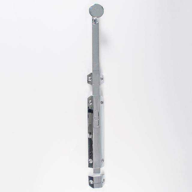 High quality image of Carlisle Brass - Surface Bolt - extended 355mm - Polished Chrome | Sku. aq82excp | Trade Door Handles.