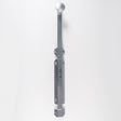 High quality image of Carlisle Brass - Surface Bolt - extended 355mm - Satin Chrome | Sku. aq82exsc | Trade Door Handles.