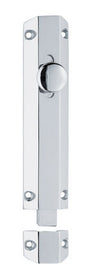 High quality image of Carlisle Brass - Surface Bolt 203mm - Polished Chrome | Sku. aq83cp | Trade Door Handles.