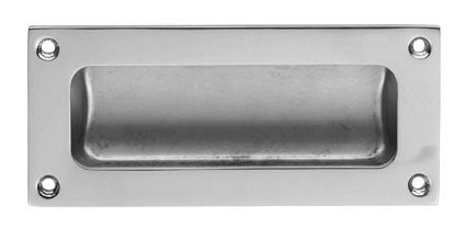 High quality image of Carlisle Brass - Flush Pull - Polished Chrome | Sku. aq90cp | Trade Door Handles.