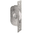 High quality image of Carlisle Brass - Sash Window Axle Pulley Galvanised Forend - Galvanised | Sku. aq91 | Trade Door Handles.