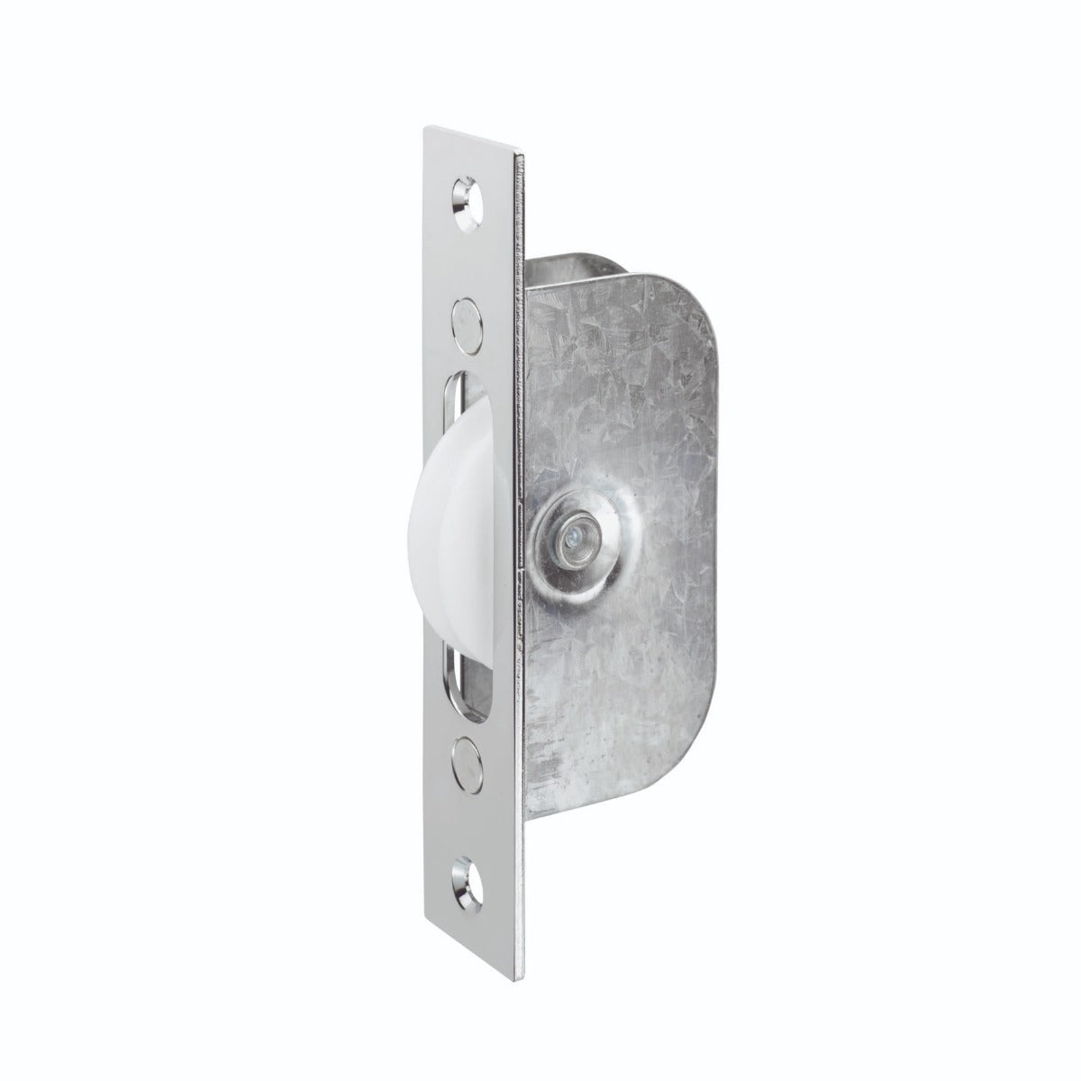 High quality image of Carlisle Brass - Sash Window Axle Pulley No 2 - Polished Chrome | Sku. aq92cp | Trade Door Handles.
