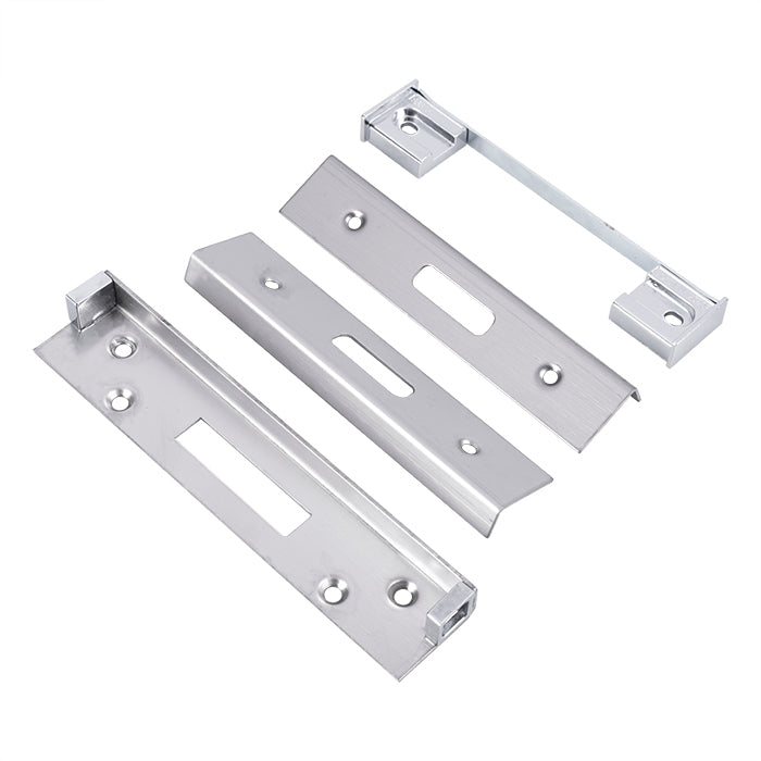 High quality image of Eurospec - BS Rebate Set (DeadLock) - Satin Stainless Steel | Sku. arb5205sss | Trade Door Handles.
