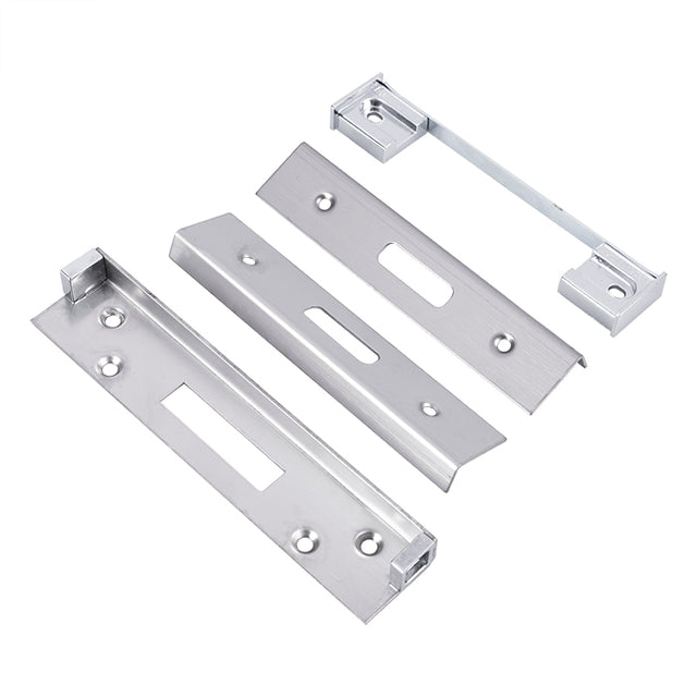 High quality image of Eurospec - BS Rebate Set (DeadLock) - Satin Stainless Steel | Sku. arb5205sss | Trade Door Handles.