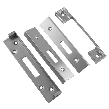 High quality image of Eurospec - BS Rebate Set (Deadlock) Cylinder - Satin Stainless Steel | Sku. arb5405sss | Trade Door Handles.