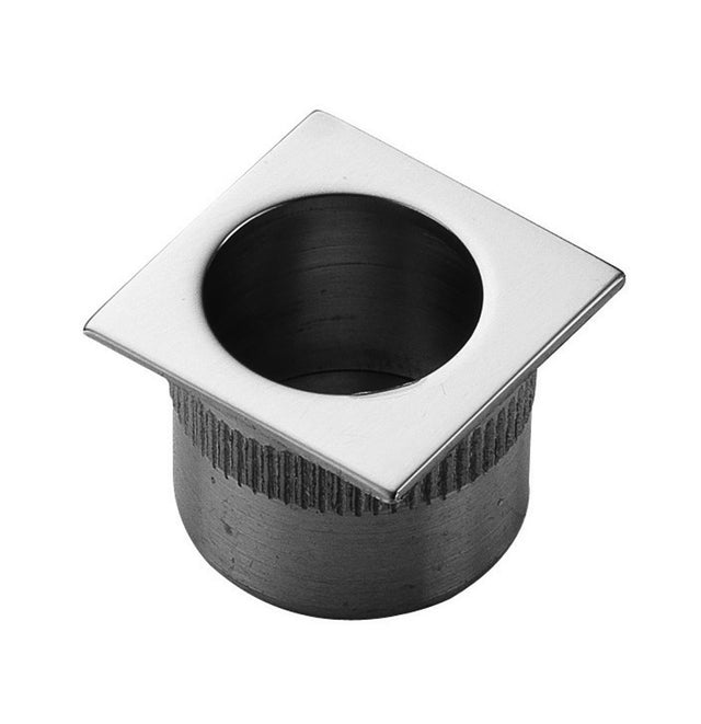 High quality image of Manital - Small Edge Flush Pull - Polished Chrome | Sku. art56qcp | Trade Door Handles.