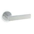 High quality image of Alexander & Wilks Jesper Lever on Rose-Polished Chrome | Sku. AW260PC | Trade Door Handles.