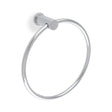 High quality image of Alexander & Wilks - Brunel Reeded Towel Ring-Satin Brass Pvd | Sku.AW453SBPVD | Trade Door Handles.