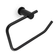 High quality image of Alexander & Wilks - Brunel Pain Toilet Roll Holder-Black | Sku.AW454BL | Trade Door Handles.
