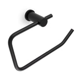 High quality image of Alexander & Wilks - Brunel Pain Toilet Roll Holder-Black | Sku. aw454bl | Trade Door Handles.
