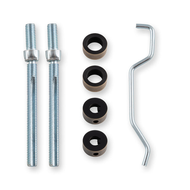 High quality image of Alexander & Wilks - Back To Back Fixings Antique Brass | Sku. aw50bbf-ab | Trade Door Handles.