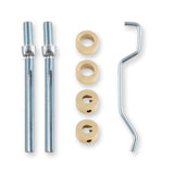 High quality image of Alexander & Wilks - Back To Back Fixings Satin Brass Pvd | Sku. aw50bbf-sbpvd | Trade Door Handles.