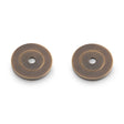 High quality image of Alexander & Wilks - Rose Packs to Suit Pull Handles - Dark Bronze | Sku. aw50rp-dbz | Trade Door Handles.