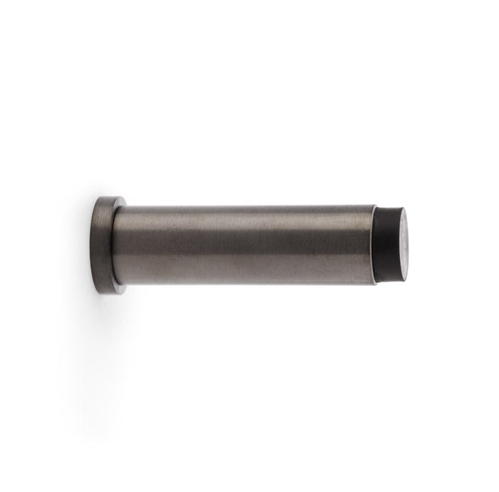 High quality image of Alexander & Wilks - Plain Projection Cylinder Door Stop - Dark Bronze PVD | Sku. aw601-75-dbzpvd | Trade Door Handles.